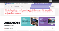 Desktop Screenshot of mondoshop.it